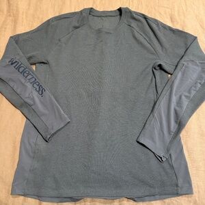 Lululemon Wilderness collab Thermal Longsleeve, Putty, Medium
